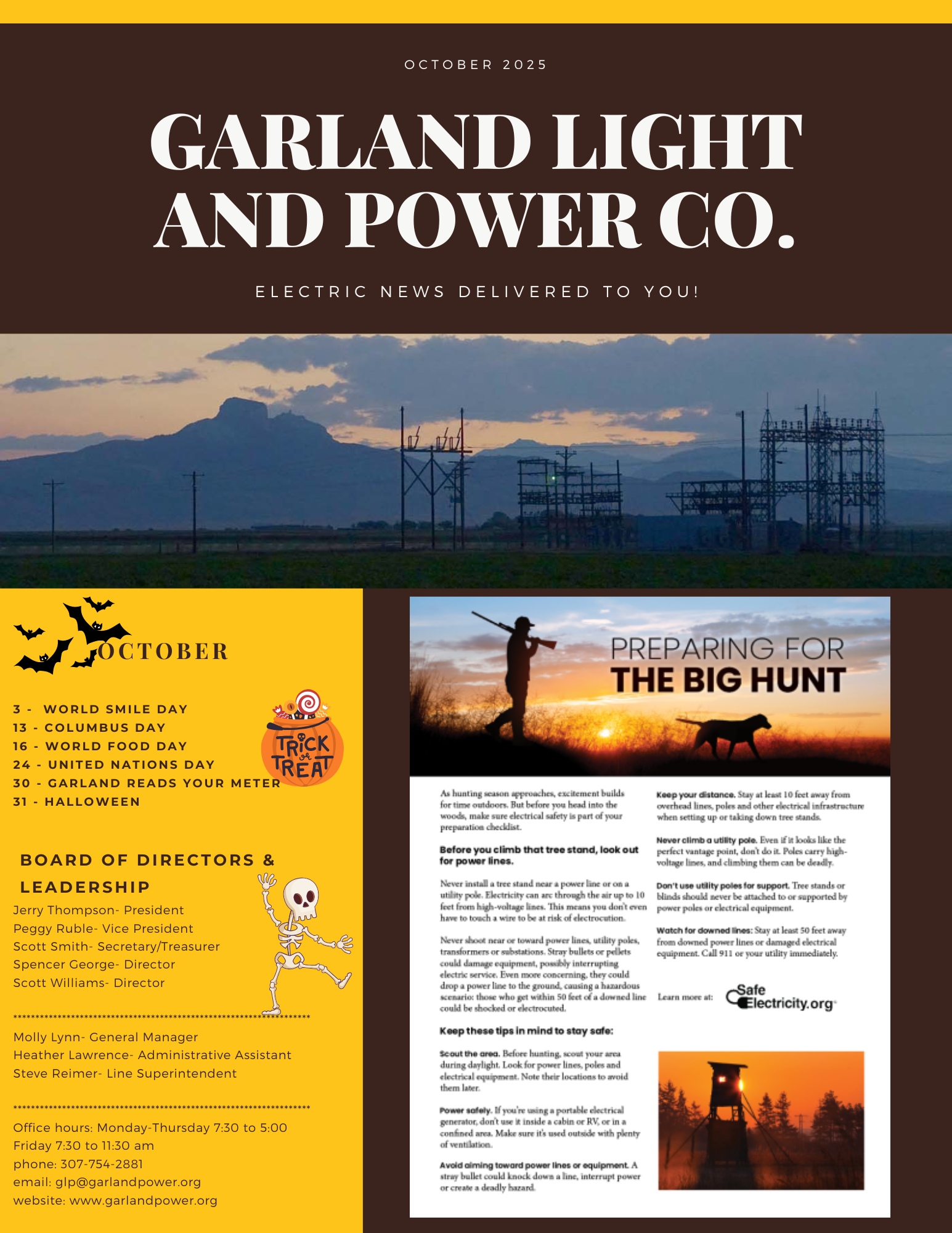 Newsletter Page 1